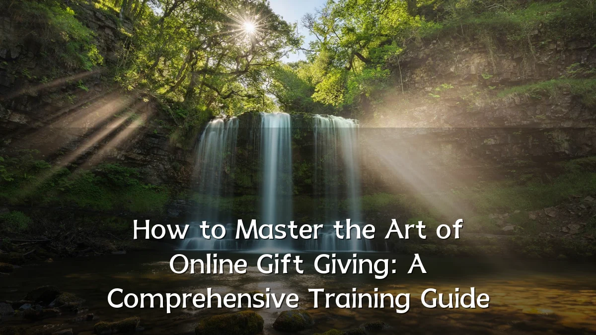 How to Master the Art of Online Gift Giving: A Comprehensive Training Guide
