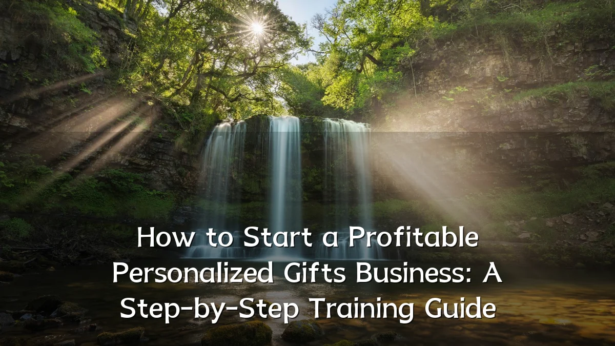 How to Start a Profitable Personalized Gifts Business: A Step-by-Step Training Guide