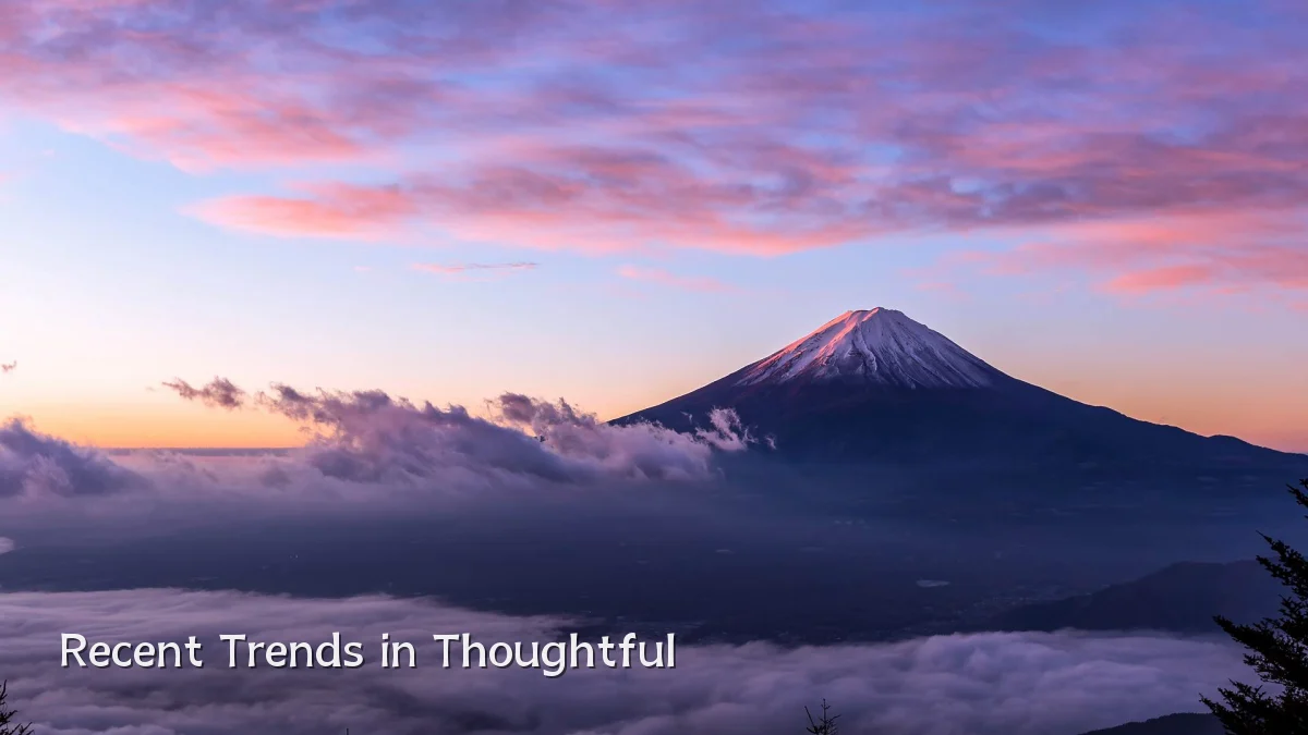 Recent Trends in Thoughtful