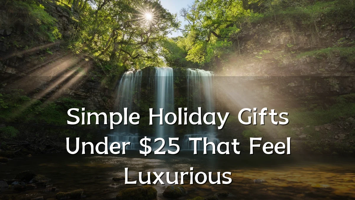 Simple Holiday Gifts Under $25 That Feel Luxurious