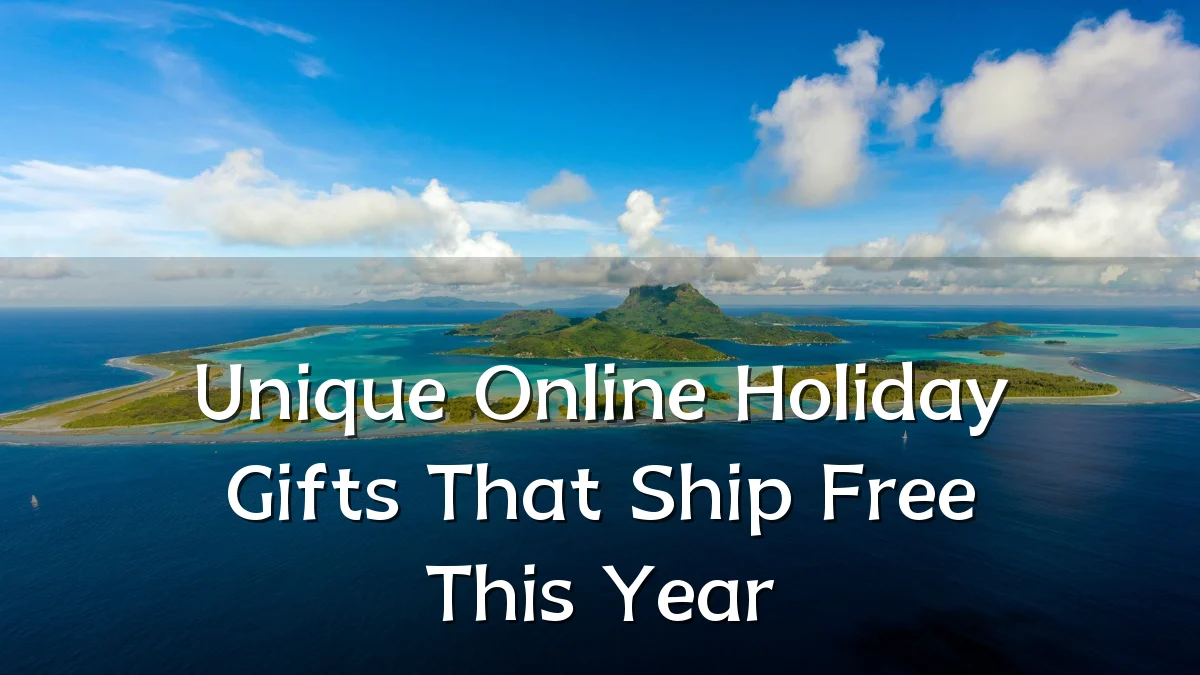 Unique Online Holiday Gifts That Ship Free This Year
