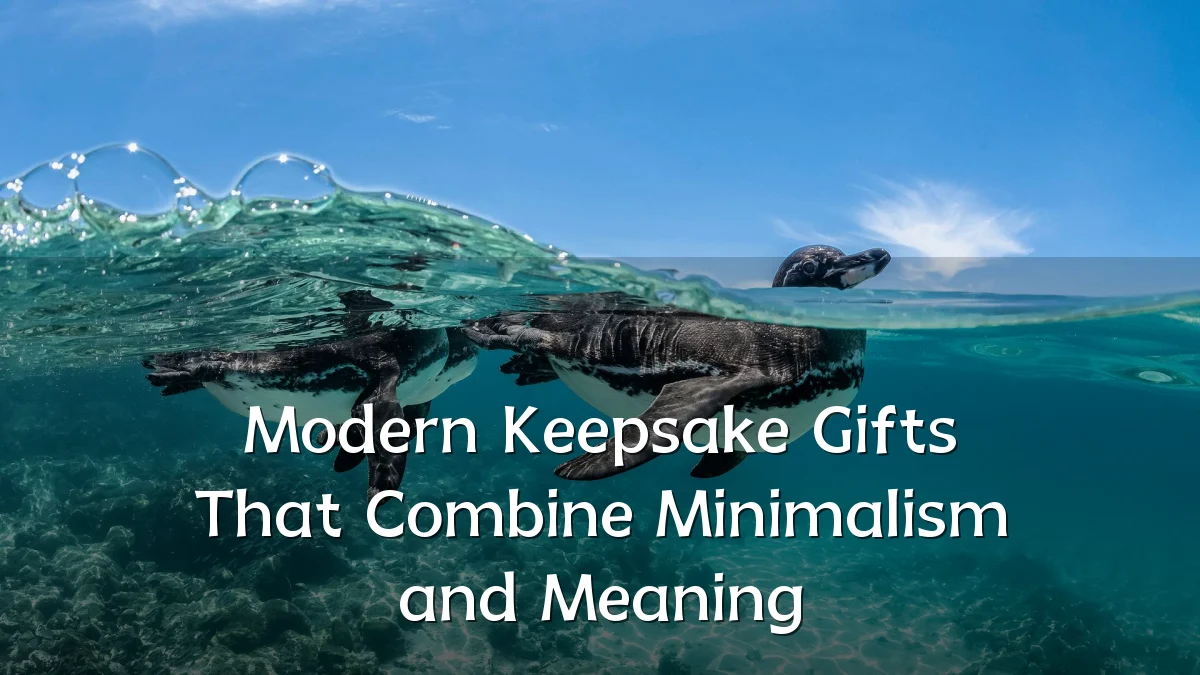 Modern Keepsake Gifts That Combine Minimalism and Meaning