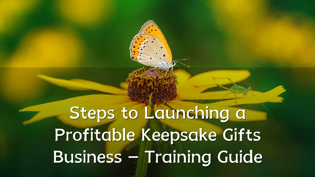Steps to Launching a Profitable Keepsake Gifts Business – Training Guide