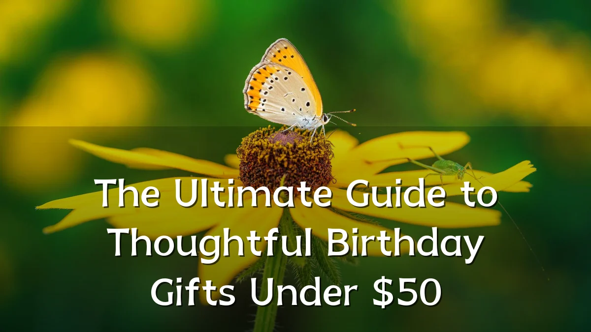 The Ultimate Guide to Thoughtful Birthday Gifts Under $50